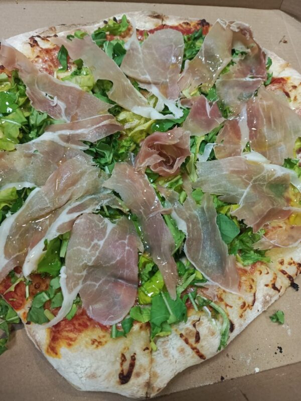 Pizza Rughetta e Prosciutto