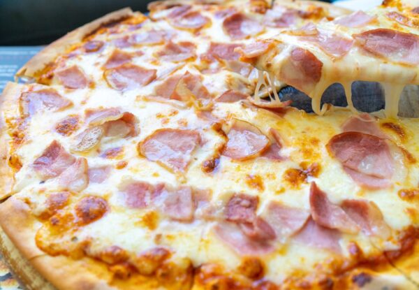 Pizza Jamón y Queso Individual