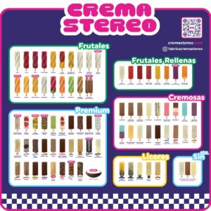 Helado Crema Stereo