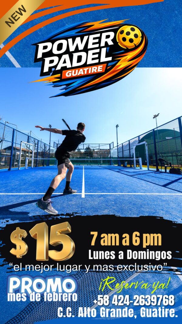 Cancha de Padel Promo Mañana