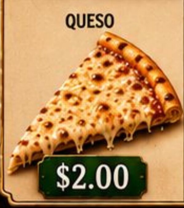 Slice Pizza Queso