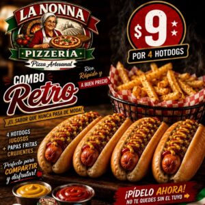 Perros Combo x 4 Perros Calientes