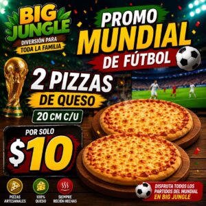 Pizza Promo Mundial 2 X 1